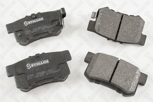 Колодки зад.Honda Accord 1.8-2.3/2.0TD 90-99, Rover 600 1.8-2.3 93> 336-002B-SX STELLOX