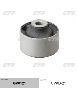 Chevrolet Lacetti, Rezzo 60 мм Сайлентблок задний переднего рычага 96391856 CVKD-21 CTR