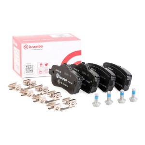 MB ML350 колодки тормозные задние дисковые P50100 BREMBO