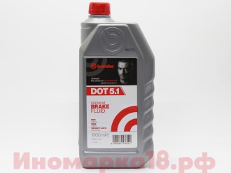 Тормозная жидкость DOT5.1 1L BREMBO