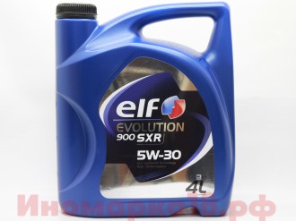 Масло моторное синтетическое ELF Evolution SXR 5W30 4L