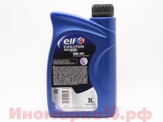 Масло моторное синтетическое ELF Evolution SXR 5W40 1L