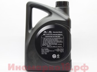 Масло моторное полусинтетическое MOBIS Super Extra Gasoline SL/GF3 5W30 4L