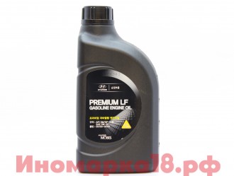 Масло моторное синтетическое MOBIS Premium LF Gasoline SM/GF4 5W20 1L