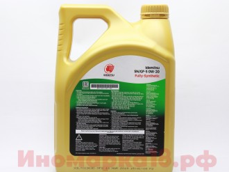 Масло моторное синтетическое IDEMITSU SN/GF5 0W20 F-S 4L