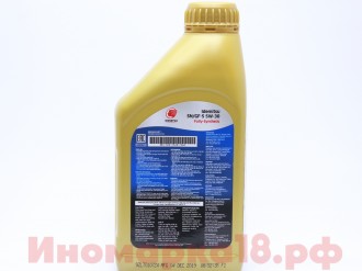 Масло моторное синтетическое IDEMITSU SN/GF5 5W30 F-S 1L