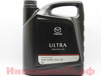 Масло моторное синтетическое MAZDA Dexelia Ultra SL/CF A5/B5 5W30 5L