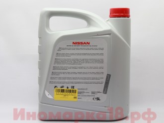Масло моторное синтетическое NISSAN SM/CF A3/B4 5W40 5L