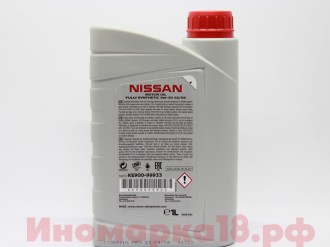Масло моторное синтетическое NISSAN SL/CF A5/B5 5W30 1L