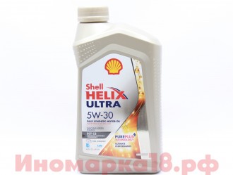 Масло моторное синтетическое SHELL HELIX Ultra ECT 5W30 1L