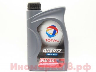 Масло моторное синтетическое TOTAL Quartz Ineo MC 3 SN/CF/C3 5W30 1L
