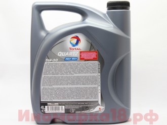 Масло моторное синтетическое TOTAL Quartz Ineo MC 3 SN/CF/C3 5W30 4L