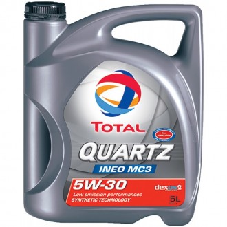 Масло моторное синтетическое TOTAL Quartz Ineo MC 3 SN/CF/C3 5W30 5L